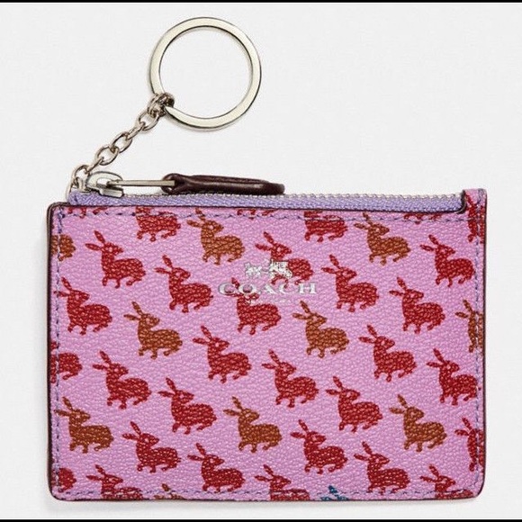 Coach Accessories - 🎉Price Drop🎉 NWT Coach bunny print ID holder